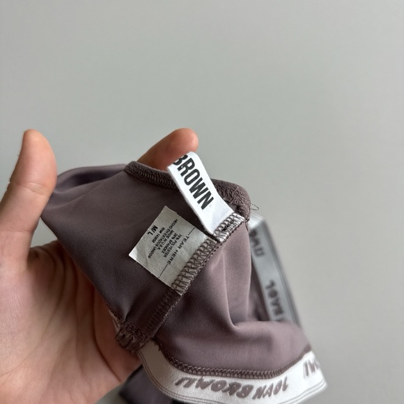 Joah Brown sports bra with logo M/L - Picture 3 of 3